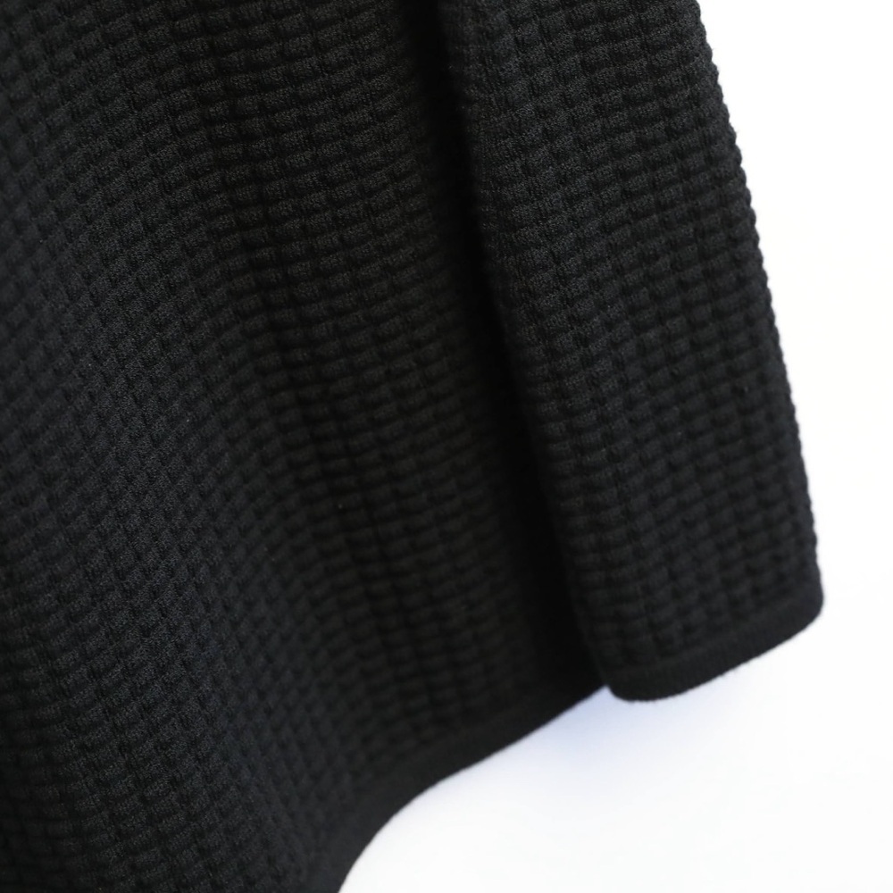 NWT Lafayette 148 Sleeveless Sweater Black Pullover textured 3X vest new plus - Picture 6 of 6